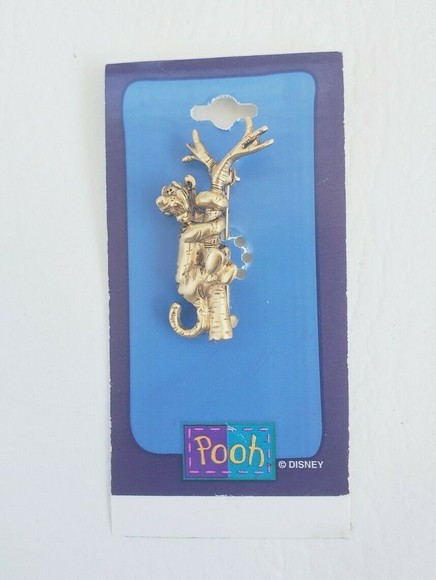 Disney Jewelry - Vintage Disney RJ Design Winnie The Pooh Tigger Pin New